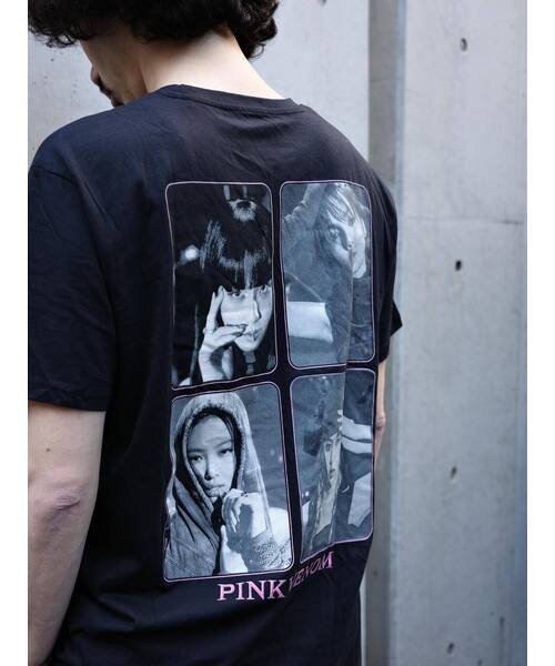 BEAVER（ビーバー）の「BLACK PINK/ブラックピンク PINK VENOM GROUP PHOTO S/S TEE　ピンクヴェノム　フォトT（Tシャツ/カットソー・メンズ・ブラック・L/XL）」の14枚目の写真