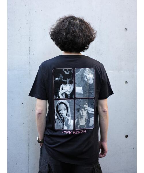 BEAVER（ビーバー）の「BLACK PINK/ブラックピンク PINK VENOM GROUP PHOTO S/S TEE　ピンクヴェノム　フォトT（Tシャツ/カットソー・メンズ・ブラック・L/XL）」の16枚目の写真