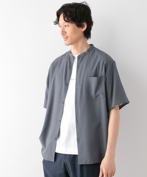 ★新品未使用★【GLOBAL WORK】半袖シャツ パンツセットアップ GLOBAL WORK シャツ 爽快DRYタッチシャツ/986842 メンズ
