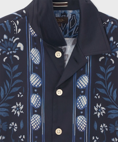 Paul Smith COLLECTION(ポールスミスコレクション)の「ウッドランドパネルプリント シャツ / 144367 303(シャツ/ブラウス・メンズ・ネイビー・X-LARGE/LARGE/MEDIUM/SMALL)」の2枚目の写真
