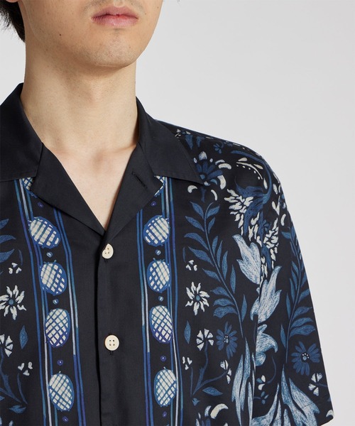 Paul Smith COLLECTION(ポールスミスコレクション)の「ウッドランドパネルプリント シャツ / 144367 303(シャツ/ブラウス・メンズ・ネイビー・X-LARGE/LARGE/MEDIUM/SMALL)」の8枚目の写真
