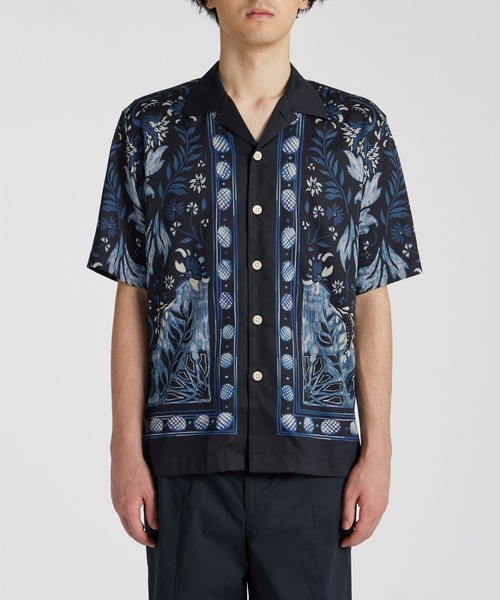 Paul Smith COLLECTION(ポールスミスコレクション)の「ウッドランドパネルプリント シャツ / 144367 303(シャツ/ブラウス・メンズ・ネイビー・X-LARGE/LARGE/MEDIUM/SMALL)」の6枚目の写真