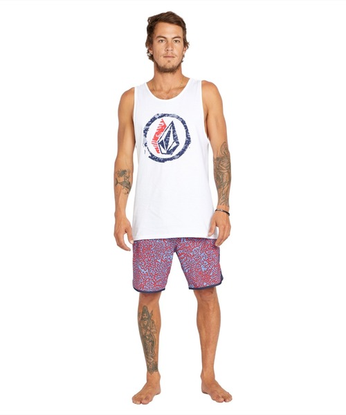 VOLCOM（ボルコム）の「【VOLCOM】FOURTHER TANK（タンクトップ・メンズ・ホワイト・L/M/XL）」の4枚目の写真
