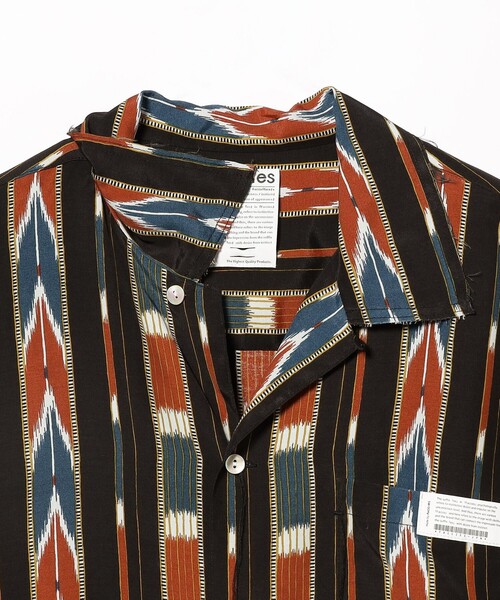 FACCIES（ファチーズ）の「FACCIES / NATIVE AMERICAN OPEN SHIRT（シャツ/ブラウス・メンズ・ブラック・M/L）」の3枚目の写真