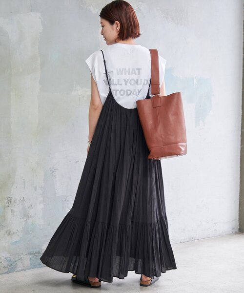 Spick & Span（スピックアンドスパン）の「HYU 楊柳キャミ