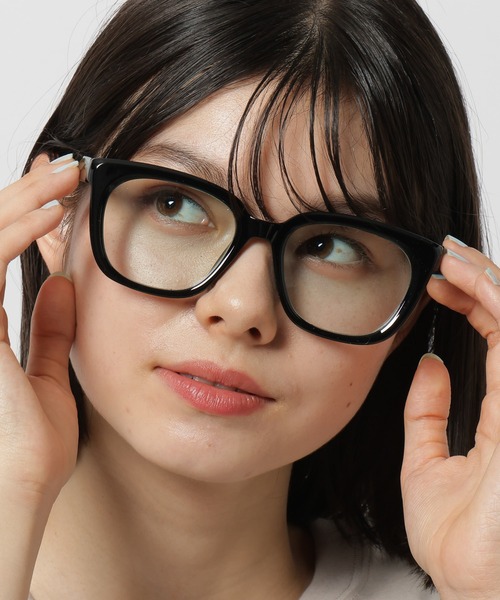 niko and...（ニコアンド）の「オリジナルキャッツアイサングラス（サングラス・レディース・ブラック/イエロー/ライトグリーン/ブラウン・FREE）」の3枚目の写真