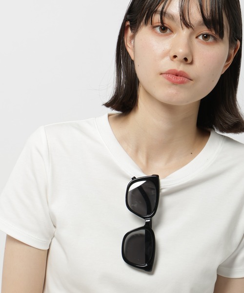 niko and...（ニコアンド）の「オリジナルキャッツアイサングラス（サングラス・レディース・ブラック/イエロー/ライトグリーン/ブラウン・FREE）」の2枚目の写真