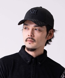 GREED MONSTER（グリードモンスター）の「【GREED MONSTER:グリードモンスター】Embroidery Cap/ユニセックスデザインフロントブランドマークベースボールキャップ（ゴルフグッズ）」