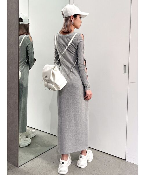 GYDA（ジェイダ）の「ポケットデザインミニリュック（バックパック/リュック・レディース・オフホワイト/ブラック・FREE）」の10枚目の写真