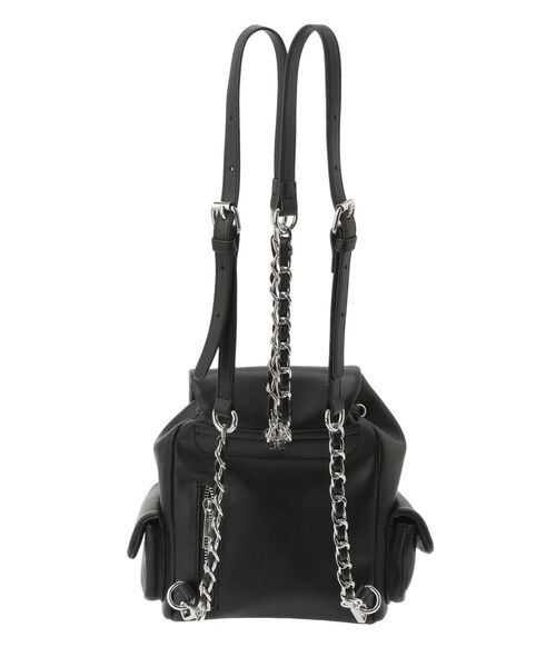 GYDA（ジェイダ）の「ポケットデザインミニリュック（バックパック/リュック・レディース・オフホワイト/ブラック・FREE）」の8枚目の写真