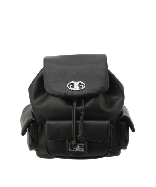 GYDA（ジェイダ）の「ポケットデザインミニリュック（バックパック/リュック・レディース・オフホワイト/ブラック・FREE）」の3枚目の写真