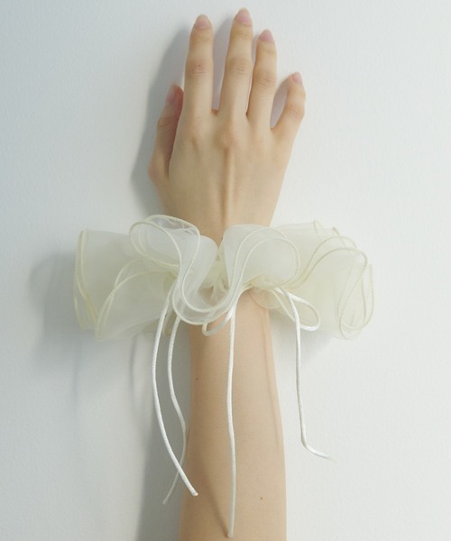 GOLDY(ゴールディ)の「【GOLDY】リボン ハング チュール ビッグ シュシュ / 6240402(シュシュ・レディース・ピンク/ブルー/ブラック/ホワイト/レッド/ライトピンク/グリーン・FREE)」の21枚目の写真