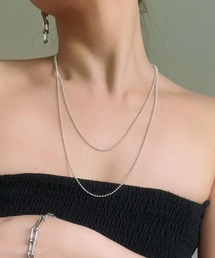 esutoreja（エストレジャ）の「ボールチェーンロングネックレス（ネックレス）」