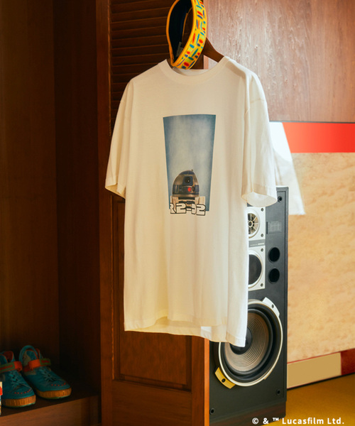 JOURNAL STANDARD(ジャーナルスタンダード)の「《追加》STAR WARS / スターウォーズ PRINT TEE(Tシャツ/カットソー・メンズ・ホワイト/ブラック/ライトホワイト/ホワイト系その他/ブラック系その他/ブラックミックス/ホワイト×ホワイト/ブラック×ブラック/スミクロ・MEDIUM/LARGE/X-LARGE)」の18枚目の写真