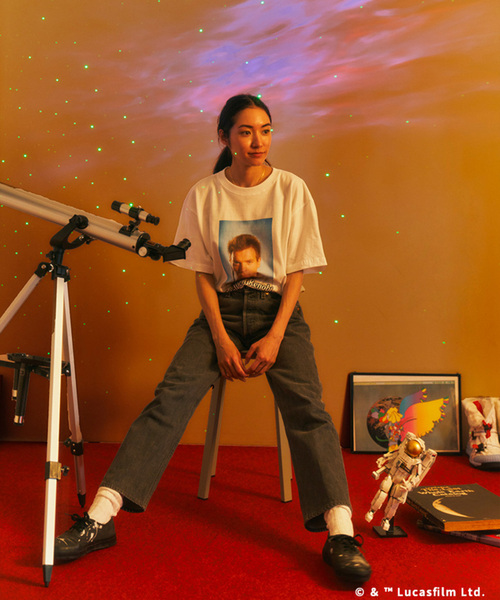 JOURNAL STANDARD(ジャーナルスタンダード)の「《追加》STAR WARS / スターウォーズ PRINT TEE(Tシャツ/カットソー・メンズ・ホワイト/ブラック/ライトホワイト/ホワイト系その他/ブラック系その他/ブラックミックス/ホワイト×ホワイト/ブラック×ブラック/スミクロ・MEDIUM/LARGE/X-LARGE)」の21枚目の写真