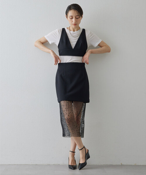 GEMINI】カットミニスカート（スカート）｜Whim Gazette（ウィム