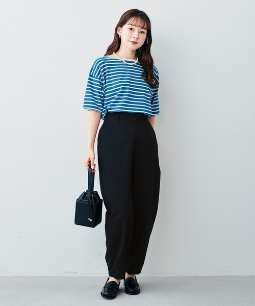 完売品　サニークラウズ 　サッカー地のグルカパンツ 定価7590円　フェリシモ サニークラウズ feat. mii サッカー地のグルカパンツ
