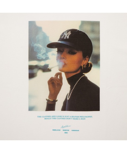 APPLEBUM（アップルバム）の「"Stunts, Blunts & Hip Hop" T-shirt（Tシャツ/カットソー・メンズ・ホワイト/ライトブルー/ライトピンク・XX-LARGE/X-LARGE/LARGE/MEDIUM）」の6枚目の写真