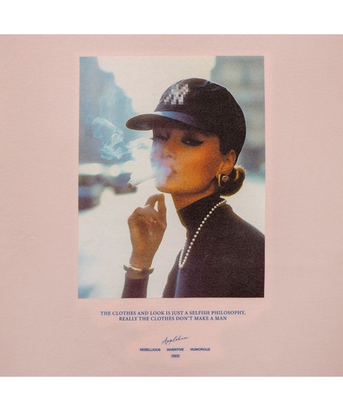 APPLEBUM（アップルバム）の「"Stunts, Blunts & Hip Hop" T-shirt（Tシャツ/カットソー・メンズ・ホワイト/ライトブルー/ライトピンク・XX-LARGE/X-LARGE/LARGE/MEDIUM）」の18枚目の写真