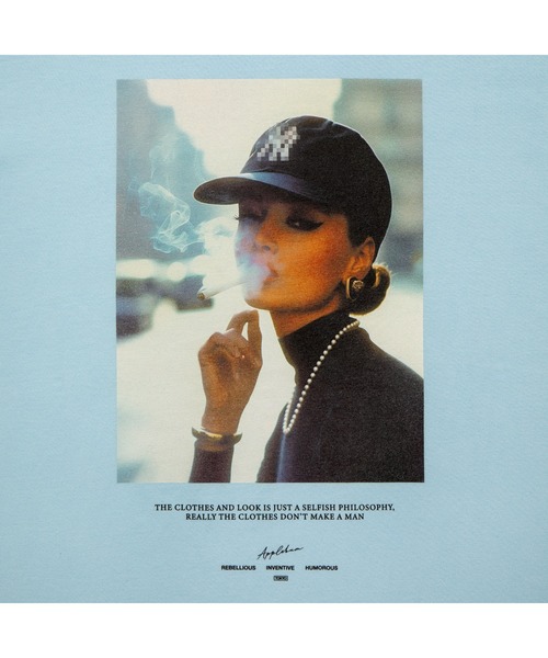 APPLEBUM（アップルバム）の「"Stunts, Blunts & Hip Hop" T-shirt（Tシャツ/カットソー・メンズ・ホワイト/ライトブルー/ライトピンク・XX-LARGE/X-LARGE/LARGE/MEDIUM）」の12枚目の写真