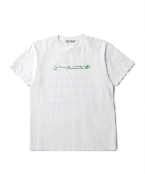 narifuri(ナリフリ)の「プリントTシャツ(HATCH)(Tシャツ/カットソー・メンズ・ブラック/ホワイト・MEDIUM/LARGE)」の5枚目の写真