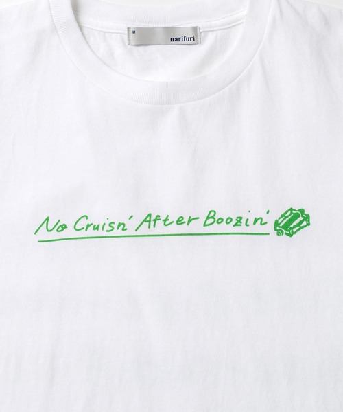narifuri(ナリフリ)の「プリントTシャツ(HATCH)(Tシャツ/カットソー・メンズ・ブラック/ホワイト・MEDIUM/LARGE)」の6枚目の写真