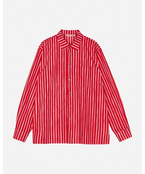 marimekko(マリメッコ)の「【kioski】 Piccolo / jokapoika shirt(シャツ/ブラウス・レディース・レッド/ライトグレー・X-SMALL/SMALL/LARGE/MEDIUM)」の18枚目の写真