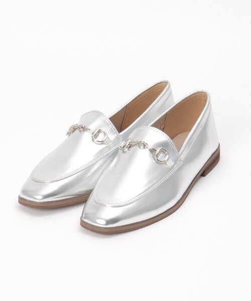 ikka（イッカ）の「【雑誌InRed web10月号掲載】やわらかビットローファー（パンプス・レディース・シルバーグレー/ブラック・M/L）」の21枚目の写真