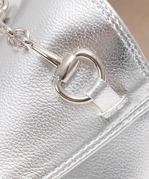 ikka（イッカ）の「【雑誌InRed web10月号掲載】やわらかビットローファー（パンプス・レディース・シルバーグレー/ブラック・M/L）」の12枚目の写真