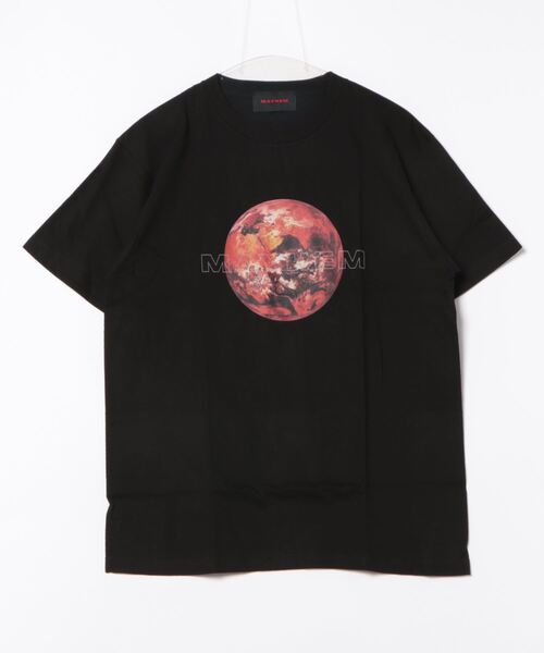 B.I.D.(ビーアイディー)の「《MAYHEM》graphic T(Tシャツ/カットソー・レディース・ブラック・LARGE/MEDIUM)」の1枚目の写真