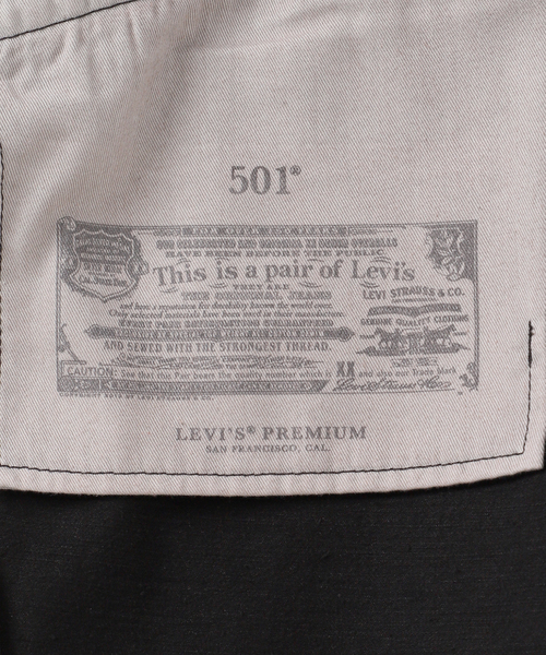 Levi's（リーバイス）の「《追加入荷》Levi’s(リーバイス) 30th 別注 BIG E 501(R) BLACK L26（デニムパンツ・メンズ・ブラック・40/44）」の6枚目の写真