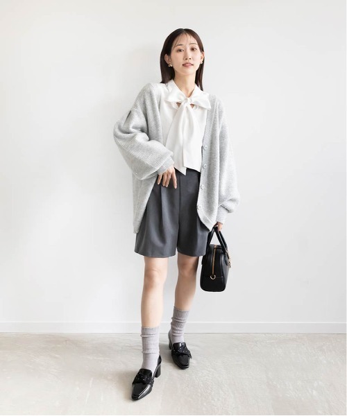 RANDA（ランダ）の「2WAYボウタイリボンブラウス（シャツ/ブラウス・レディース・アイボリー/ピンク/ホワイト・FREE）」の20枚目の写真