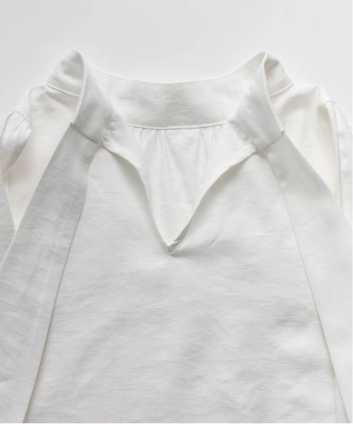 RANDA（ランダ）の「2WAYボウタイリボンブラウス（シャツ/ブラウス・レディース・アイボリー/ピンク/ホワイト・FREE）」の14枚目の写真