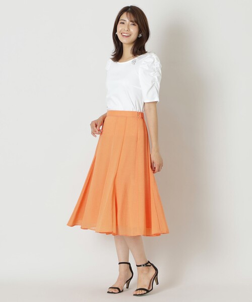 【セール】スラブボイル スカート（スカート）｜TO BE CHIC（トゥー ビー シック）