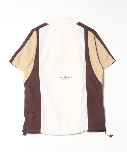 MGV(エムジーヴィー)の「バイカラーロゴカットソー(Tシャツ/カットソー・メンズ・ライトブルー/レッド/ブラウン・MEDIUM/LARGE/X-LARGE)」の5枚目の写真