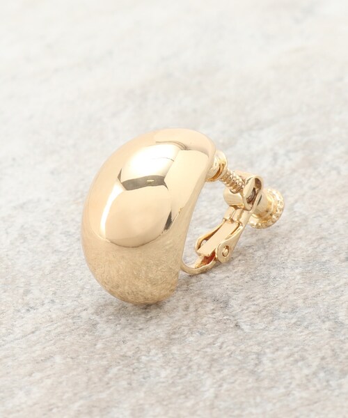 OPAQUE.CLIP(オペークドットクリップ)の「◆メタルプレーンイヤリング(イヤリング・レディース・ゴールド/シルバー・00)」の7枚目の写真