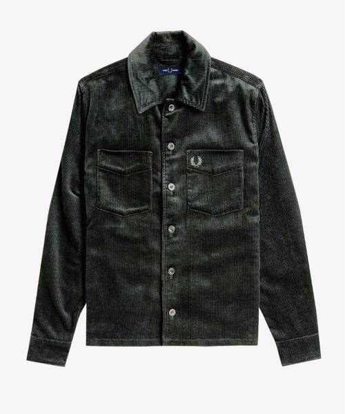 FRED PERRY（フレッドペリー）の「Corduroy Overshirt（シャツ/ブラウス・メンズ・ダークグリーン・M/L）」の14枚目の写真