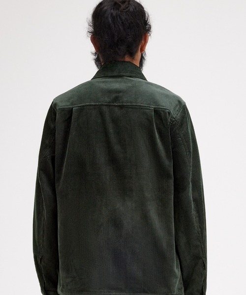 FRED PERRY（フレッドペリー）の「Corduroy Overshirt（シャツ/ブラウス・メンズ・ダークグリーン・M/L）」の13枚目の写真