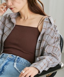 Kastane | カップ付きブラキャミ(キャミソール)