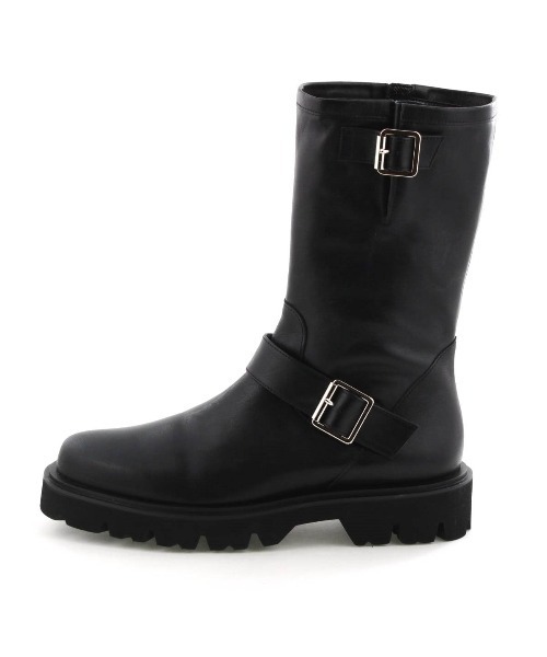 HIMIKO(ヒミコ)の「【Made in Japan】【撥水】エンジニアブーツ/641405(ブーツ・レディース・ブラック/ダークブラウン/グレー・25.0cm/23.0cm/23.5cm/22.5cm/22.0cm/25.5cm/24.5cm/24.0cm/21.5cm/26.5cm/26.0cm)」の6枚目の写真