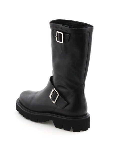 HIMIKO(ヒミコ)の「【Made in Japan】【撥水】エンジニアブーツ/641405(ブーツ・レディース・ブラック/ダークブラウン/グレー・25.0cm/23.0cm/23.5cm/22.5cm/22.0cm/25.5cm/24.5cm/24.0cm/21.5cm/26.5cm/26.0cm)」の7枚目の写真