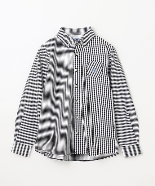 【セール】【140-170cm】ギンガムチェック シャツ(シャツ/ブラウス)|J.PRESS(ジェイプレス) 【セール】【140-170cm】ギンガムチェック シャツ(シャツ/ブラウス)|J.PRESS(ジェイプレス)