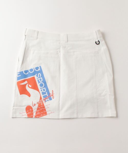 【セール】バックプリントスカート（スカート）｜le coq sportif GOLF（ルコックスポルティフゴルフ）