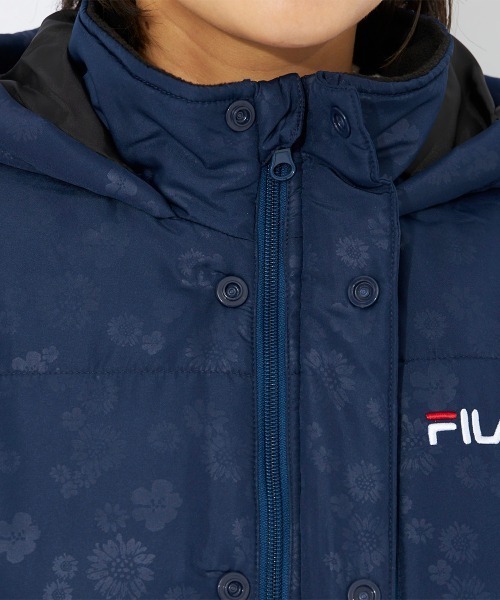 FILA(フィラ)の「エンボスベンチコート(その他アウター・レディース・ネイビー・LARGE/MEDIUM)」の7枚目の写真