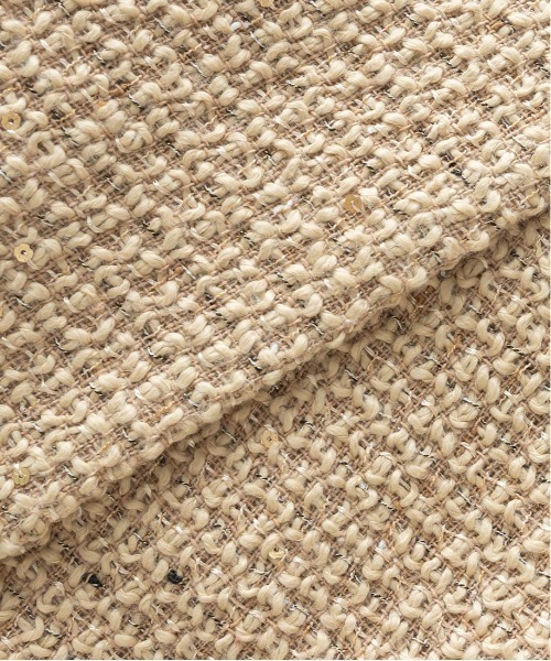 RANDA(ランダ)の「ラップデザインミニスカート(スカート・レディース・ベージュ/チェック/ブラック・0/1)」の5枚目の写真