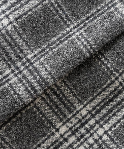 RANDA(ランダ)の「ラップデザインミニスカート(スカート・レディース・ベージュ/チェック/ブラック・0/1)」の4枚目の写真