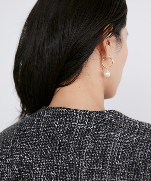 【セール】杢ツイードノーカラージャケット【セットアップ対応】（ノーカラージャケット）｜INED（イネド） pattayablatt.com