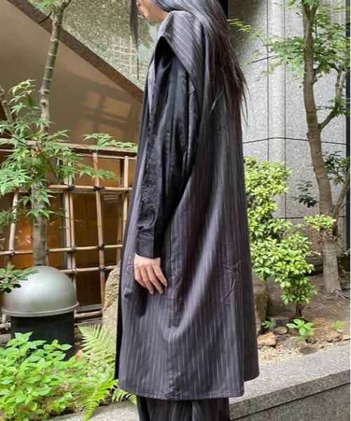 AXES-X（アクシーズエックス）の「ドレープガウンロングジレ（ベスト・メンズ・グレー/その他1/その他2・LARGE/MEDIUM）」の5枚目の写真
