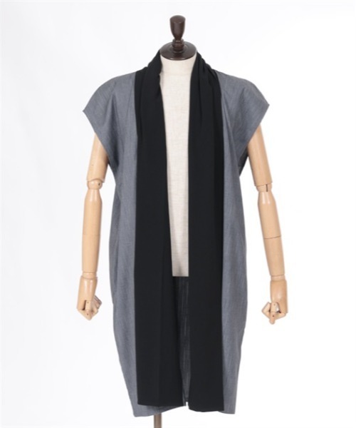 AXES-X（アクシーズエックス）の「ドレープガウンロングジレ（ベスト・メンズ・グレー/その他1/その他2・LARGE/MEDIUM）」の7枚目の写真