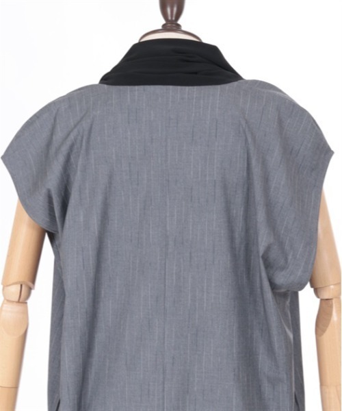 AXES-X（アクシーズエックス）の「ドレープガウンロングジレ（ベスト・メンズ・グレー/その他1/その他2・LARGE/MEDIUM）」の13枚目の写真